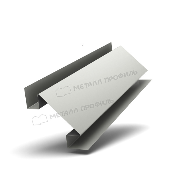 Планка угла внутреннего сложного 75х3000 (ПЭ-01-9002-0.5) ― заказать по приемлемой стоимости ― 1505 ₽ ― в Пскове.